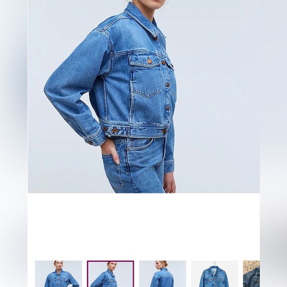 Madewell Denim Jacket in Greyhart wash - Picture 9 of 9